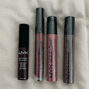 Nyx lip glosses